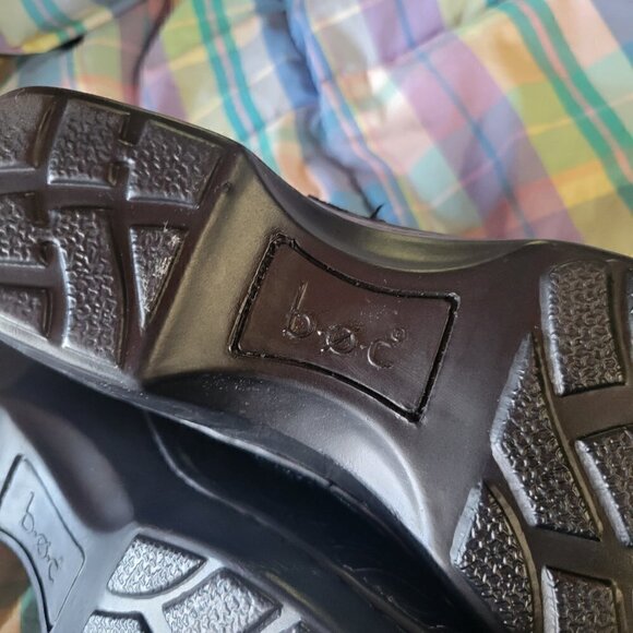 B.O.C Women's Black Tooled Peggy Slip-On Clog Size 8 - Picture 3 of 14